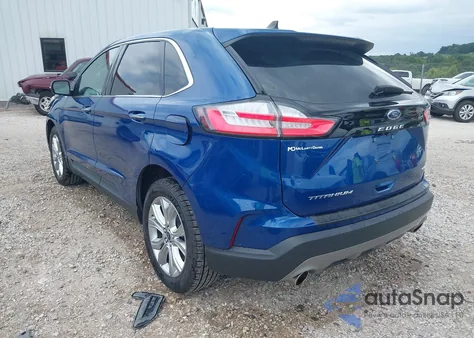 2022 Ford Edge Titanium from USA, damaged, VIN 2FMPK4K90NBB06929